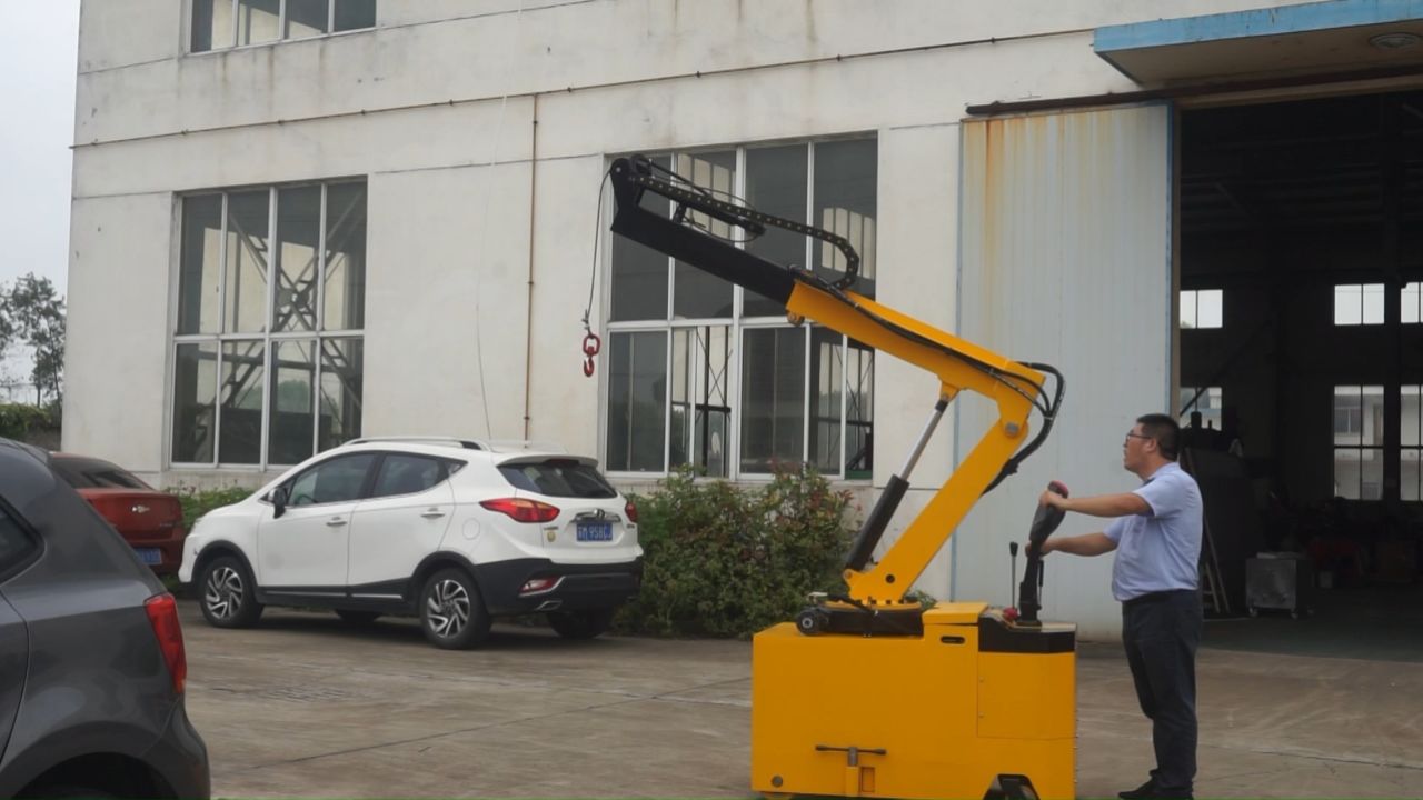 惠泽电动小吊车现场测量出方案,发明专利,发货快