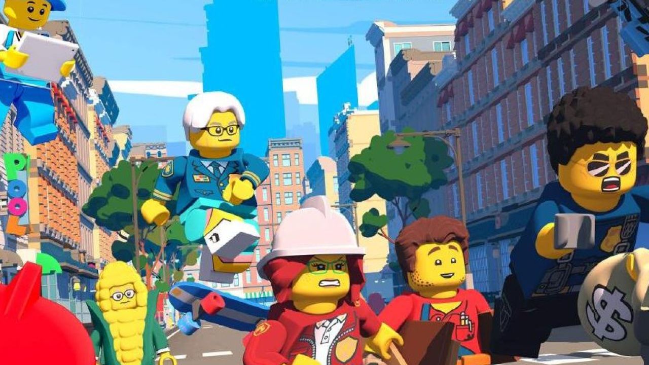 动画片小孩子爱看,乐高城市大冒险45