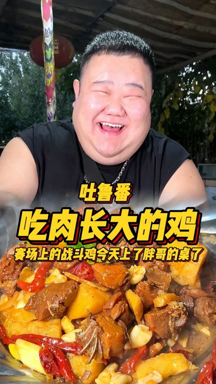 吃肉长大的鸡你们谁见过?