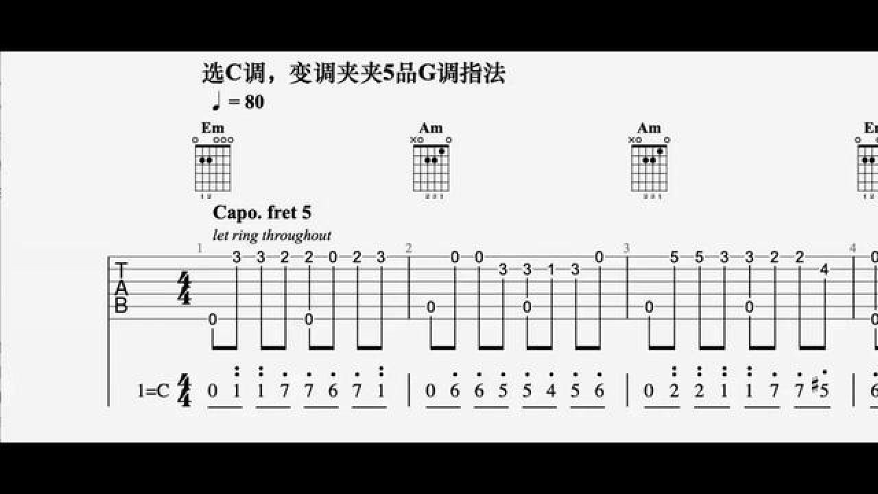 【吉他独奏】speak softly love(温柔的倾诉) 