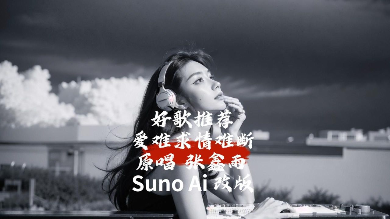 好歌推荐 爱难求情难断原唱 张鑫雨