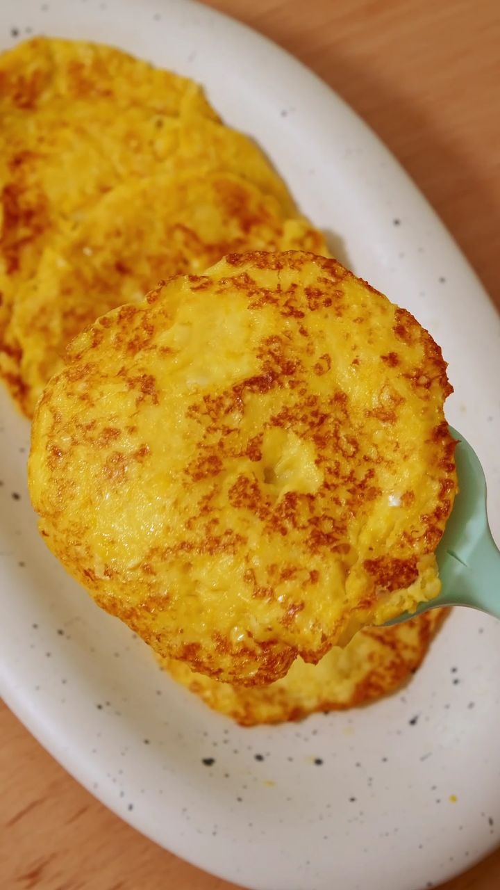 香煎玉米饼【宝宝辅食】