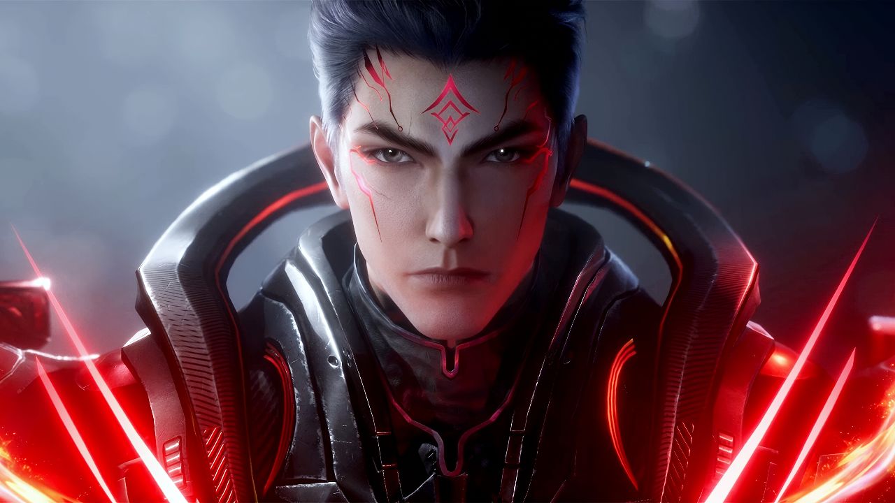 《吞噬星空剧场版 血洛大陆》毒液版罗峰的血武者造型真帅气