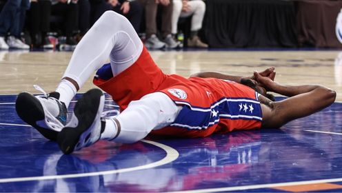 《NBA全场集锦》恩比德膝伤加剧：将接受治疗，7-10天后评估，费城三巨头合体10场7胜3负