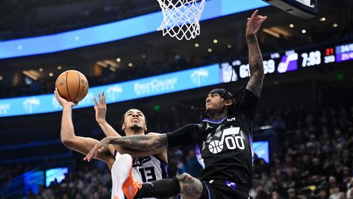 《NBA全场集锦》【原声】国王118-101爵士 7人得分上双国王全员发力击败爵士