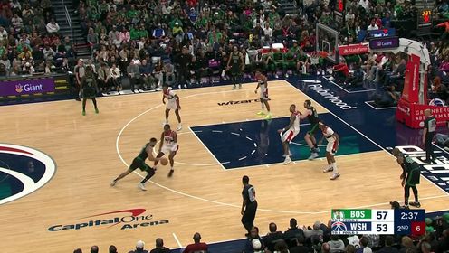 《NBA全场集锦》欢迎来到NBA！塔图姆连秀操作撤步三分戏耍榜眼