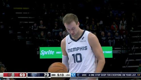 《NBA全场集锦》【回放】开拓者vs灰熊英文原声全场回放