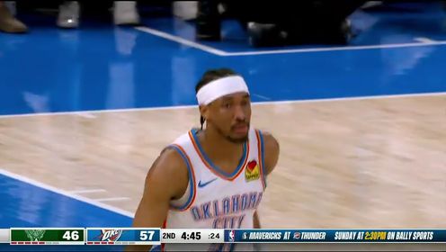 《NBA全场集锦》【回放】雄鹿vs雷霆英文原声全场回放