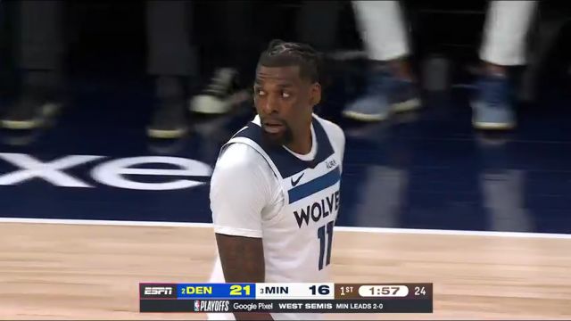 掘金vs森林狼第1节英文原声回放