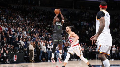 《NBA全场集锦》【原声】勇士116-115森林狼 库里维金斯合砍55分助队拿下赛季三杀