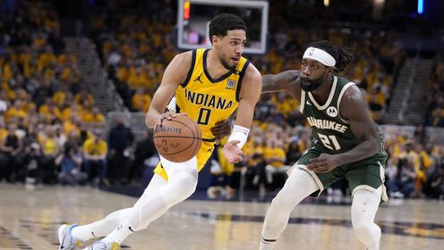 《NBA全场集锦》【原声】雄鹿98-120步行者 哈利伯顿17分10篮板串联全队带领球队成功晋级下一轮