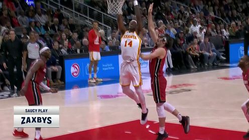 《NBA全场集锦》眼里只有篮筐！盖耶妙传空切顺下的曼恩也一飞冲天双手重扣