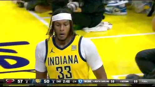 《NBA全场集锦》【回放】NBA杯小组赛：热火vs步行者第2节英文原声回放