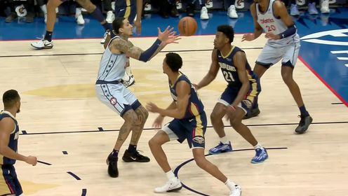 《NBA全场集锦》【回放】奇才vs鹈鹕第1节英文原声回放