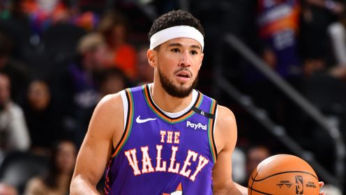 《NBA全场集锦》【球星】布克vs开拓者集锦 状态回暖砍下全场最高28分