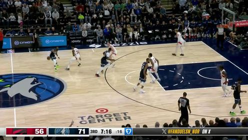 《NBA全场集锦》【回放】猛龙vs森林狼第3节英文原声回放
