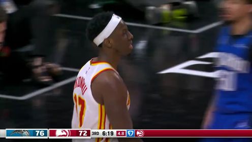 《NBA全场集锦》【回放】NBA常规赛：魔术vs老鹰第3节中文解说回放