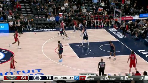 《洛杉矶快船》【回放】NBA常规赛：鹈鹕vs快船第3节中文解说回放