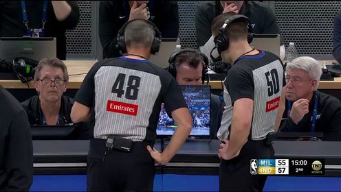 《NBA全场集锦》【回放】NBA常规赛：雄鹿vs步行者第2节英文原声回放