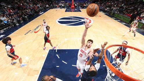 《NBA全场集锦》【原声】火箭135-112奇才 火箭三人得分20+率队客场轻取奇才