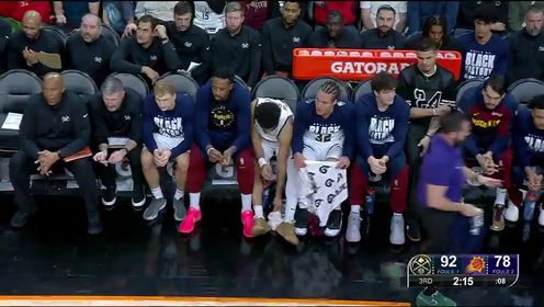 《菲尼克斯太阳》NBA常规赛：掘金vs太阳英文原声全场回放