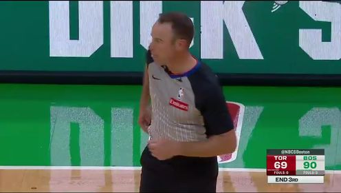 《波士顿凯尔特人》【回放】NBA季前赛：猛龙vs凯尔特人第3节英文原声回放