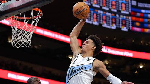 《NBA全场集锦》【纯享】森林狼vs老鹰精华回放 特雷-杨携手马修斯合砍54分战胜森林狼