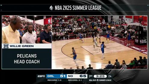 《NBA全场集锦》NBA夏季联赛：魔术vs鹈鹕第3节中文解说回放