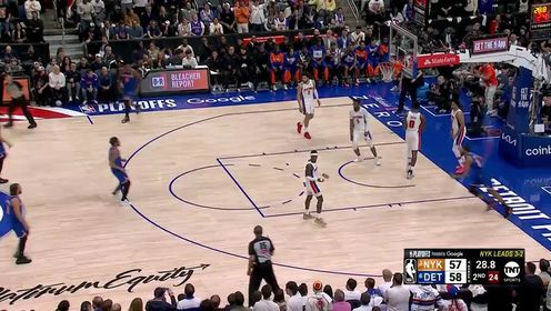 《NBA全场集锦》唯快不破！布里奇斯提前占位接球上篮重夺领先
