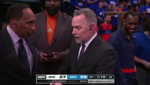 《俄克拉荷马雷霆》【回放】NBA季后赛西部决赛G5：森林狼vs雷霆英文原声全场回放