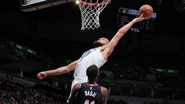 开拓者vs森林狼五佳球 里德一柱擎天暴力隔扣巴吉