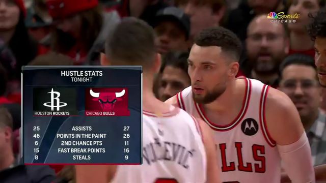 NBA常规赛：火箭vs公牛英文原声全场回放