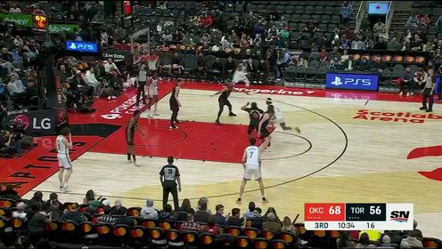 《多伦多猛龙》【回放】NBA常规赛：雷霆vs猛龙第3节中文解说回放