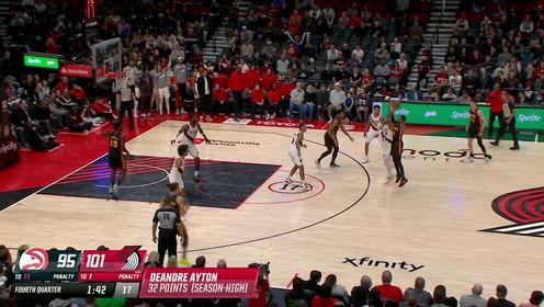 《NBA全场集锦》回顾开拓者vs老鹰交战记录 伤病满营的两队谁能拿下胜利