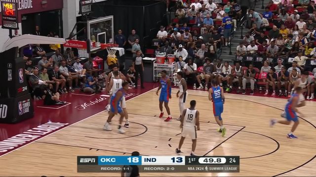 回顾步行者vs雷霆交战记录 两队的二番战能带来怎样的精彩对决