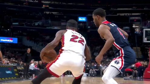 《NBA全场集锦》开始收割比赛！巴特勒翻身过掉防守滞空上篮造强杀伤