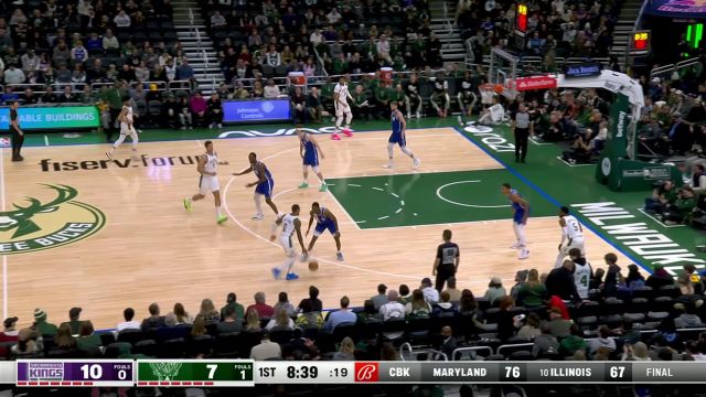 早早打开手感！利拉德外线撤步三分一箭穿心