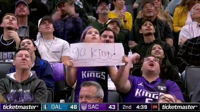 独行侠vs国王第2节英文原声回放