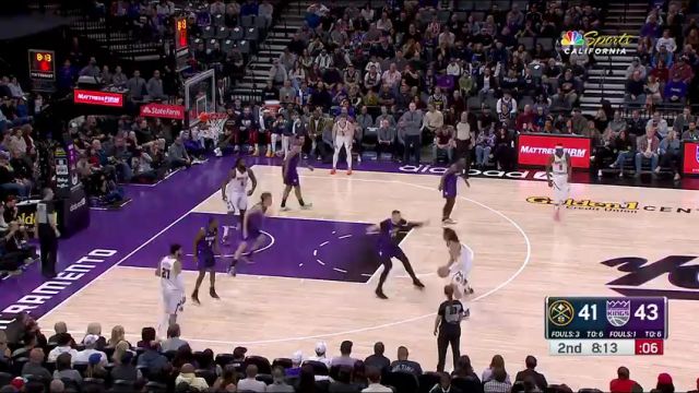 掘金vs国王第2节中文解说回放