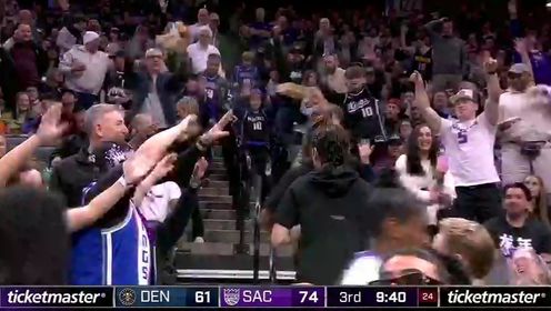 《NBA全场集锦》【回放】掘金vs国王第3节英文原声回放