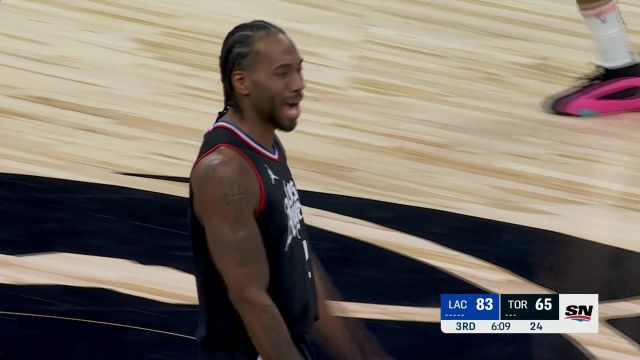  快船127-107猛龙 哈登拿下快船生涯首个三双率队轻取猛龙