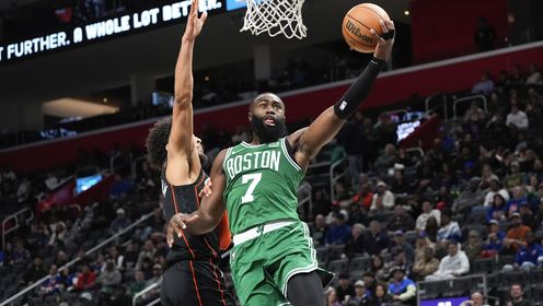 《NBA全场集锦》【球星】布朗vs活塞集锦 独揽33+4突破快下率队取胜