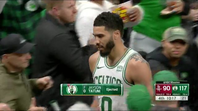 NBA常规赛：火箭vs凯尔特人第4节英文原声回放