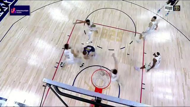 NBA常规赛：骑士vs掘金第1节中文解说回放