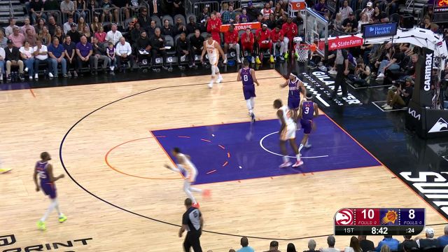 穆雷连续做球变助攻 卡佩拉接球舒舒服服连得4分