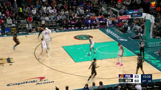 前有堵截后有追兵又何妨 阿夫迪亚一步过掉布克直杀篮下单吃努尔基奇