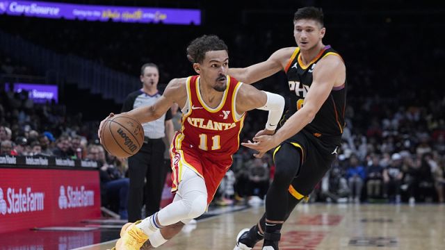 特雷-杨vs太阳集锦 全场32+15用实际行动证明自己实力