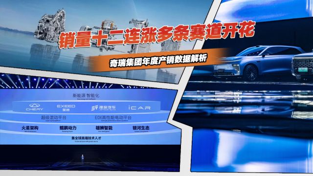 年销超188万辆,营业收入破3000亿,2023年奇瑞集团赢麻了