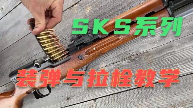 苏制SKS系列装填与拉栓教学 你能看懂有几种装填方式吗?