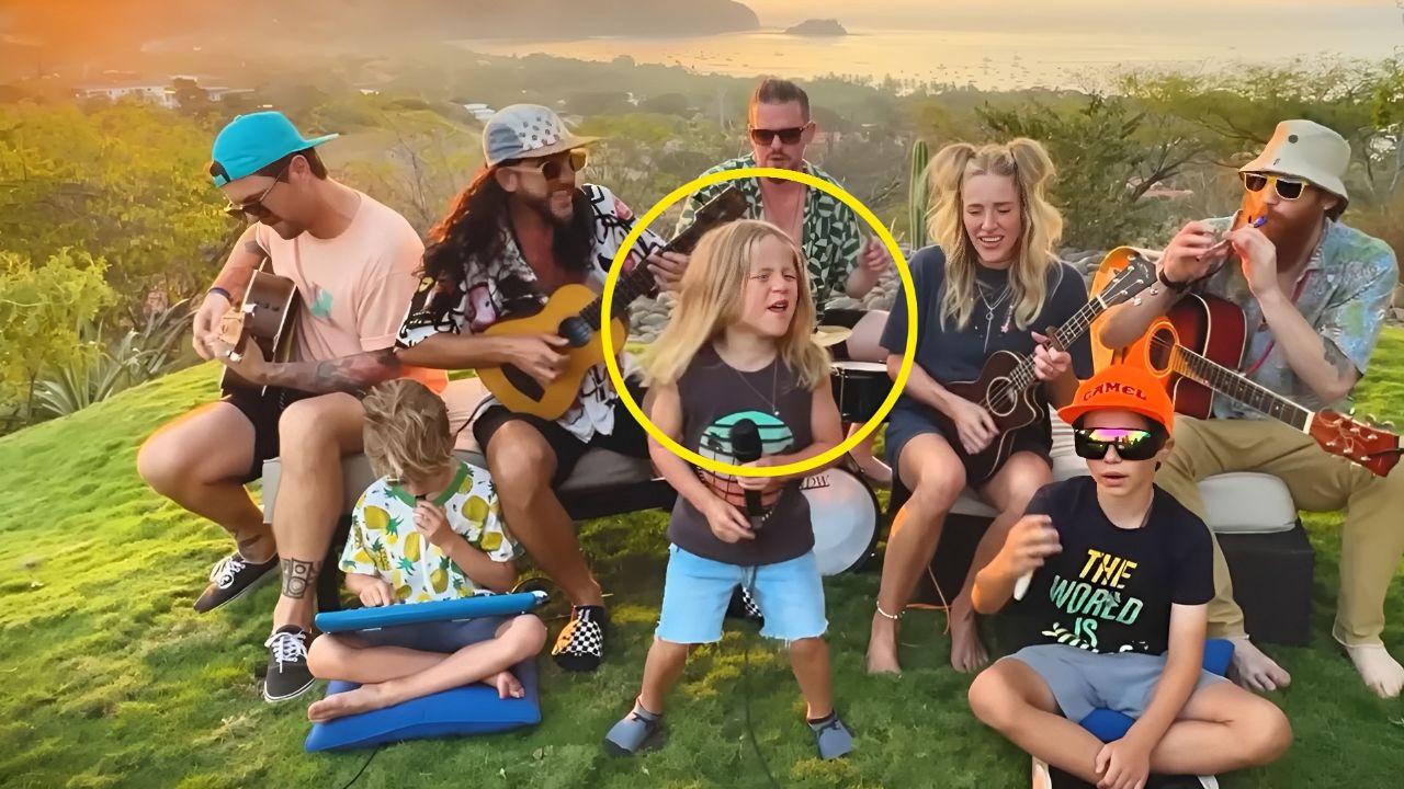 爸妈唱不火的歌我来唱:国外乐队一直不温不火,直到生了主唱瞬间火遍